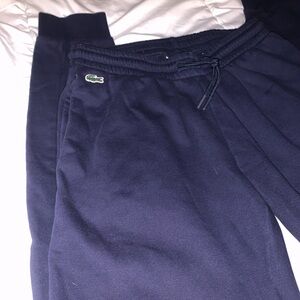 Lacoste  Sport Men's Dark Blue Joggers size small 28x29